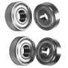 12,7 mm x 28,575 mm x 9,525 mm  FBJ 1616-2RS deep groove ball bearings